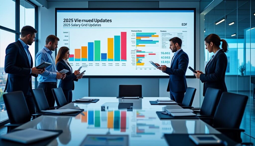 découvrez la grille des salaires edf 2025 avec le barème complet et la mise à jour officielle. toutes les informations essentielles pour connaître les rémunérations à jour.