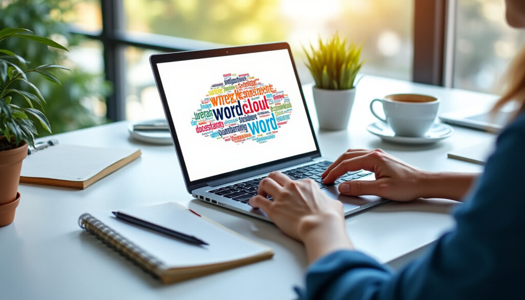 découvrez comment créer un nuage de mots dans powerpoint facilement et rapidement grâce à notre guide étape par étape, idéal pour dynamiser vos présentations.