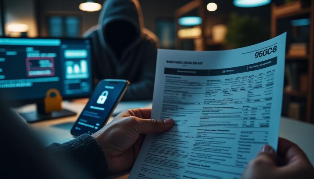 découvrez les risques liés au partage d'un relevé de compte et les précautions essentielles à prendre pour protéger vos informations financières.