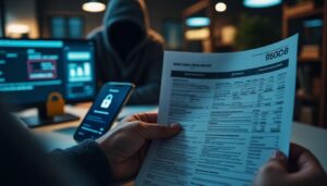découvrez les risques liés au partage d'un relevé de compte et les précautions essentielles à prendre pour protéger vos informations financières.