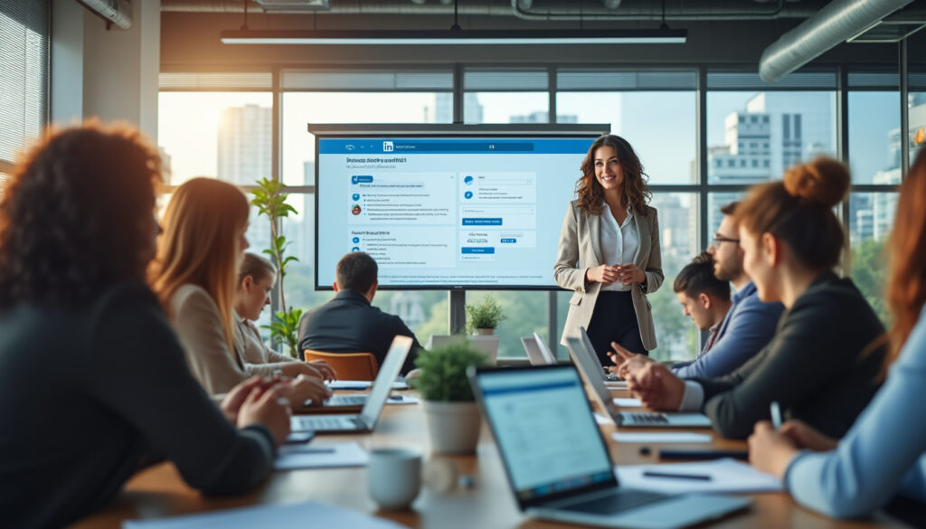 découvrez la formation social selling avec emmanuelle petiau pour booster vos ventes sur linkedin grâce à des stratégies efficaces et un accompagnement personnalisé.