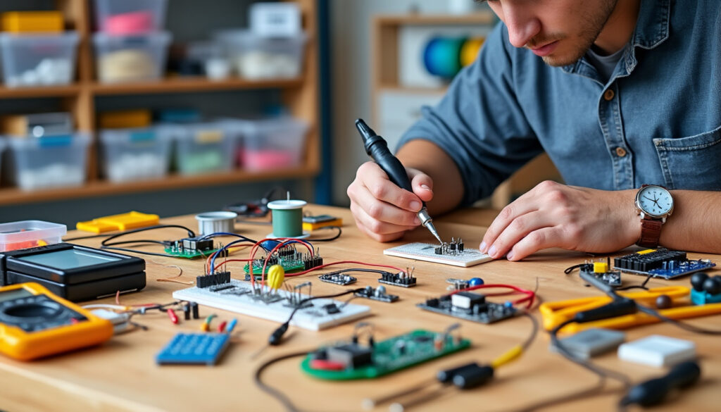 découvrez mon club elec, le guide complet pour apprendre l’électronique facilement et rapidement, avec des explications claires et des projets pratiques pour tous niveaux.