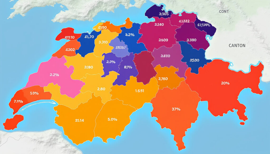 découvrez le montant horaire du smic en suisse pour 2025 et son évolution par canton. analyse détaillée des variations salariales cantonales pour mieux comprendre le salaire minimum suisse.