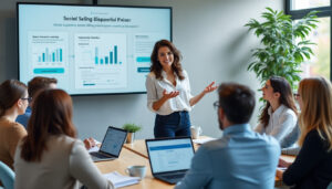 découvrez la formation social selling avec emmanuelle petiau pour booster vos ventes en 2025. apprenez à utiliser les réseaux sociaux efficacement et développez votre stratégie commerciale pour réussir.